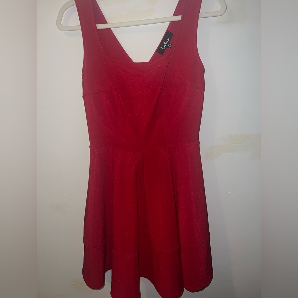 Red Mini Dress Sleeveless